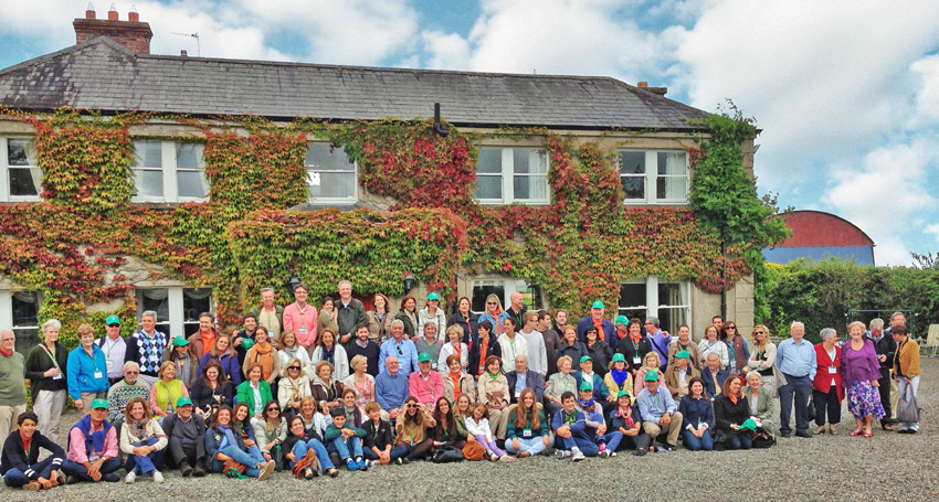 Photograph of the Kindelan family gathering in Ireland
